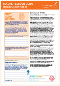 Teacher Lesson Guide Senior