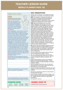Teacher Lesson Guide Middle