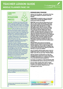 Teacher Lesson Guide Middle