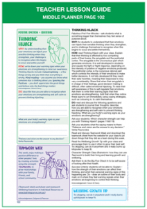 Teacher Lesson Guide Middle