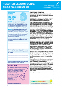 Teacher Lesson Guide Middle