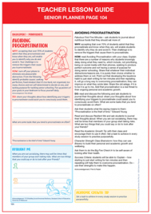 Teacher Lesson Guide Senior