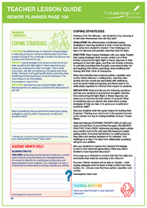 Teacher Lesson Guide Senior