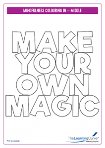 Mindfulness Colouring In Middle