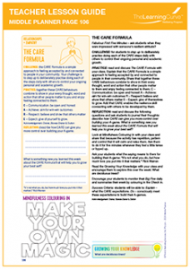 Teacher Lesson Guide Middle