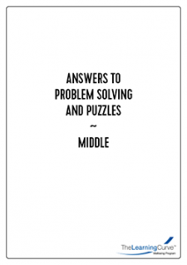 Puzzle Answers Middle