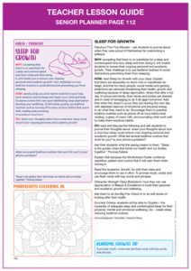 Teacher Lesson Guide Senior