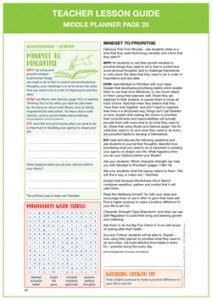 Teacher Lesson Guide Middle