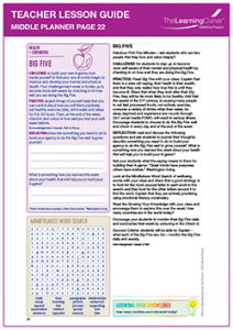 Teacher Lesson Guide Middle