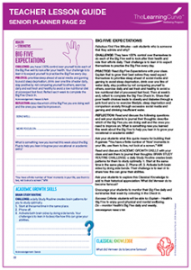 Teacher Lesson Guide Senior