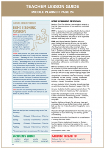Teacher Lesson Guide Middle