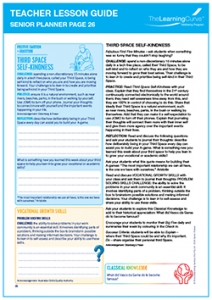 Teacher Lesson Guide Senior