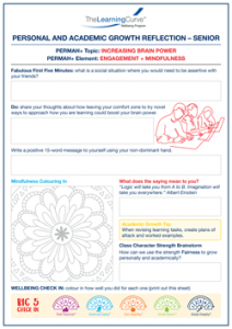 Personal and Academic Growth Reflection Senior