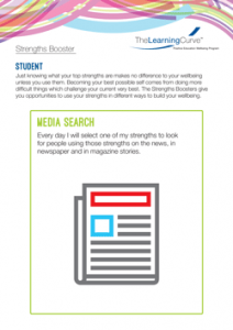 Strengths Booster Media Search
