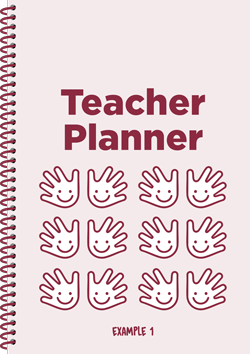 Teacher Planner - example 1